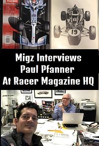 Watch Migz visits Paul Pfanner at Racer Magazine headquarters in Irvine California