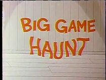 Watch Big Game Haunt (Short 1968)