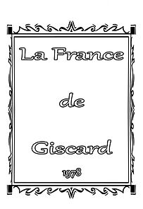 Watch Giscard's France