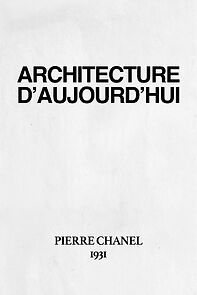 Watch L'architecture d'aujourd'hui (Short 1931)