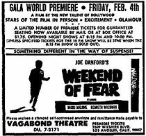 Watch Weekend of Fear